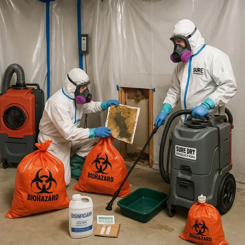 Contaminated Water Handling Protocols process in Duncan, OK