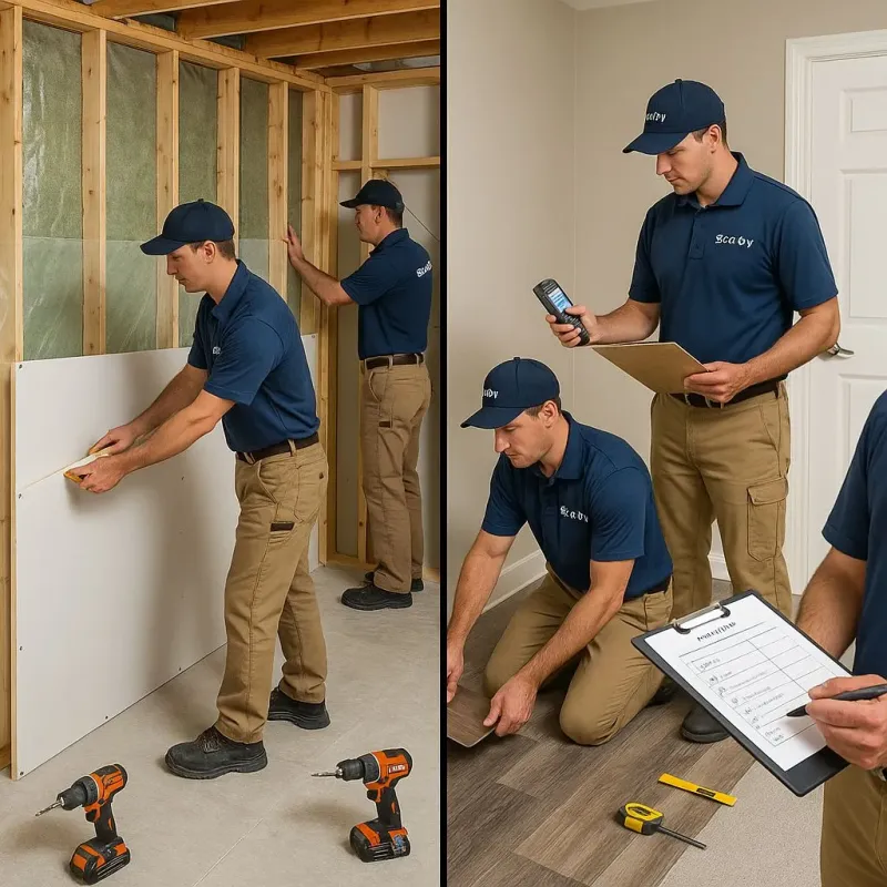 Repairs and Reconstruction process in Duncan, OK